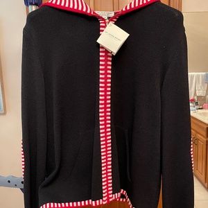 St. John’s zippered cardigan